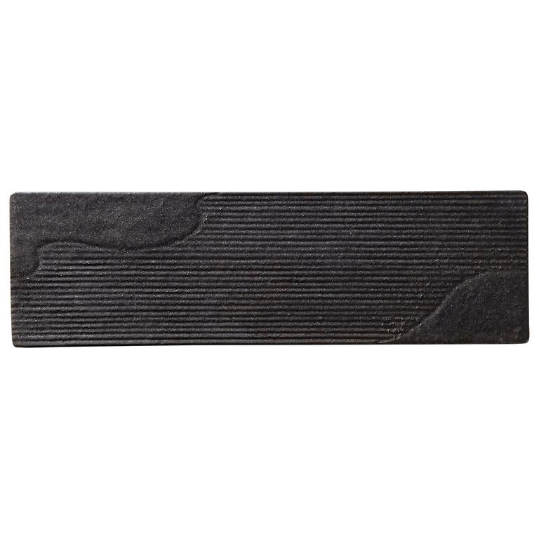 MINOYAKI “KARESANSUI” Rectangle Plate 34cm 00129 KDN013